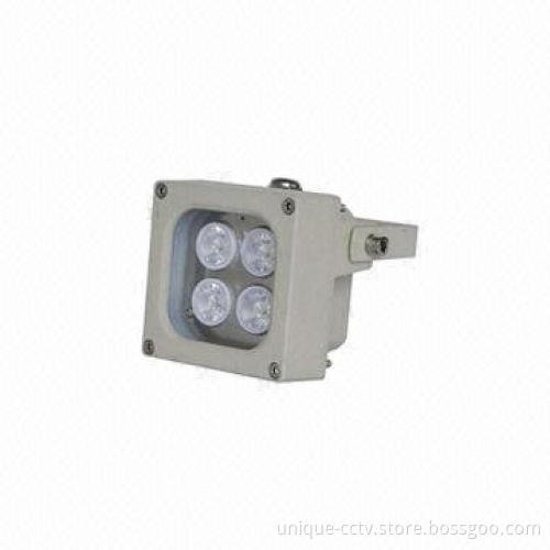 CCTV Infrared High-power 4-piece LED IR Illuminator, 10W Power Consumption